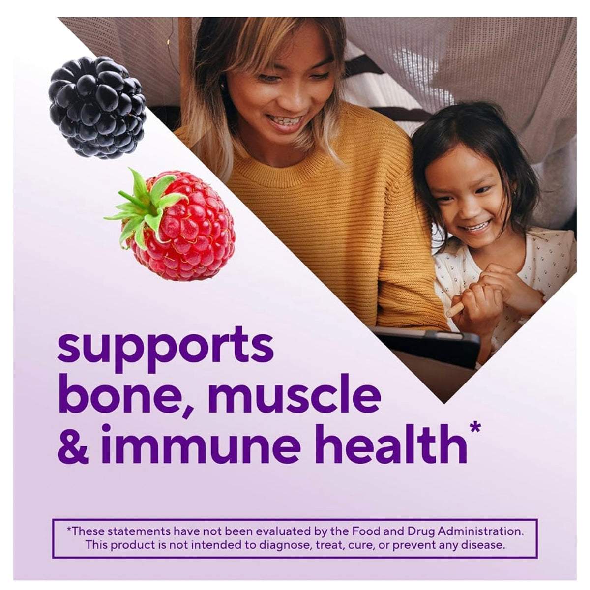 Vitafusion Vitamin D3 Gummies | 2000 IU (50 mcg) Per 2 Gummies. Exp 02/2028.
