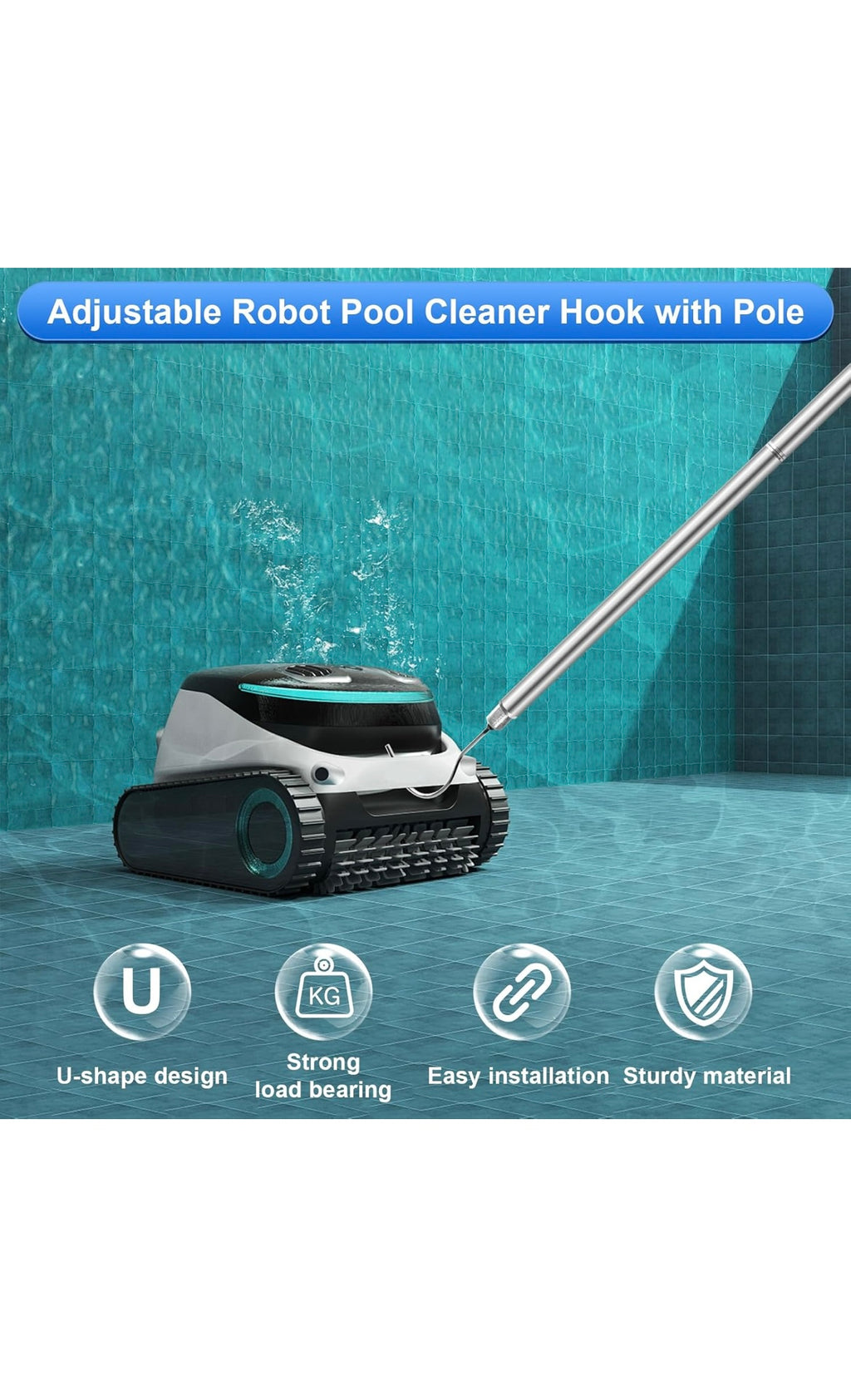 Succulentlovers pool retrieval hook