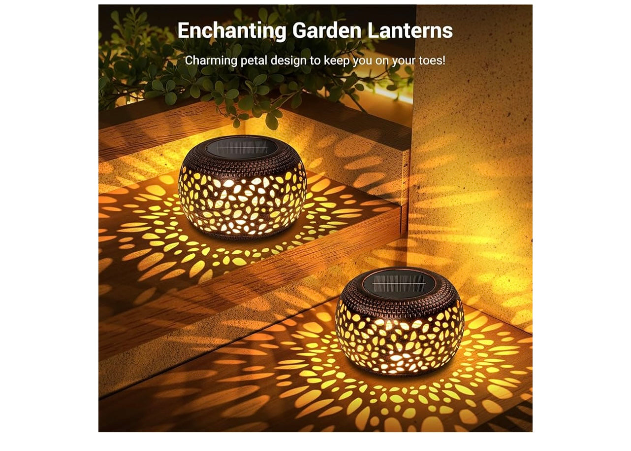 Solar Outdoor Lanterns.