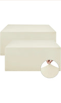 Fitted table covers 2 pack