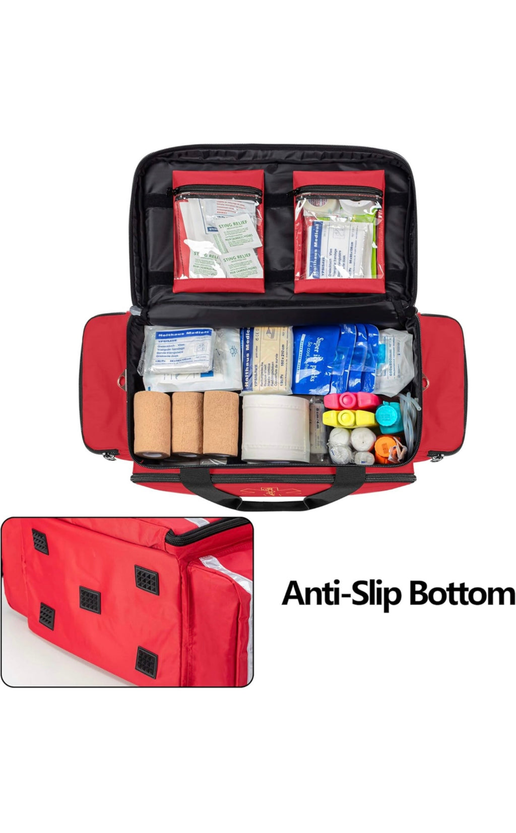 Emergency responder trauma bag