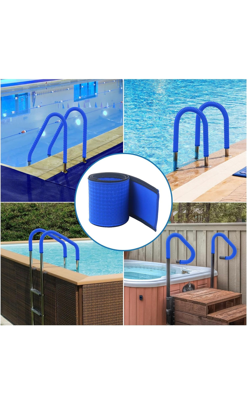 Pool handrail covers