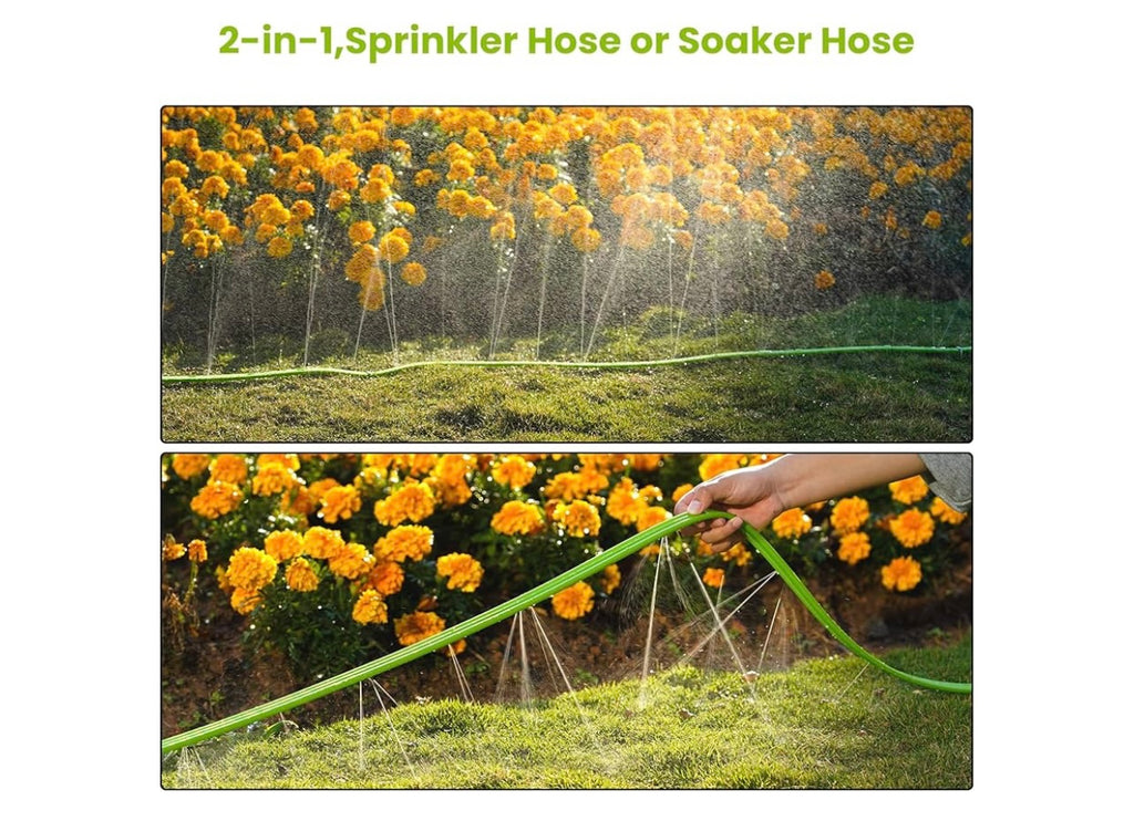 KOBAZ Sprinkler Hose 50ft, 2 Pack.