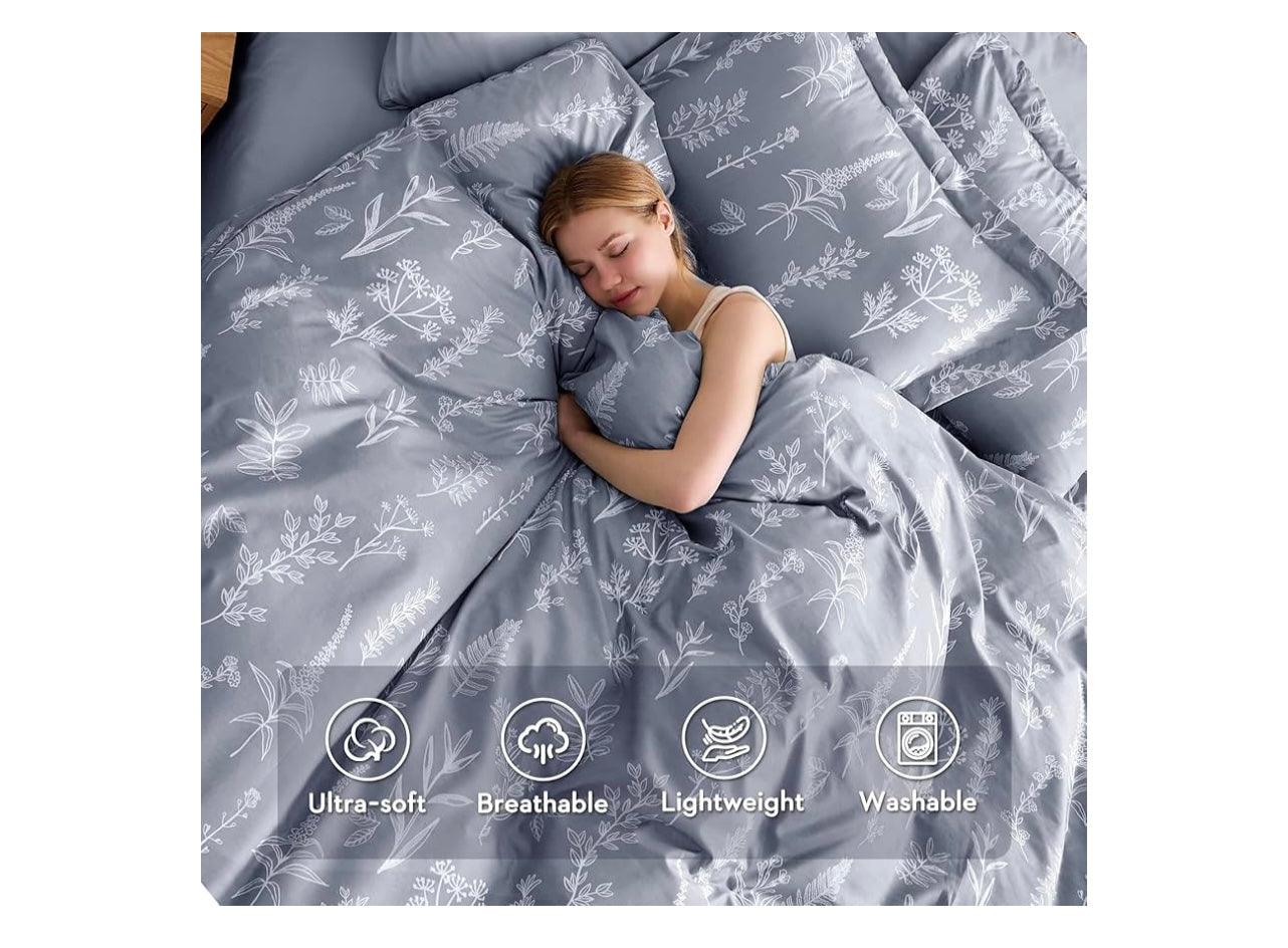 Muxhomo Duvet Cover King Set.