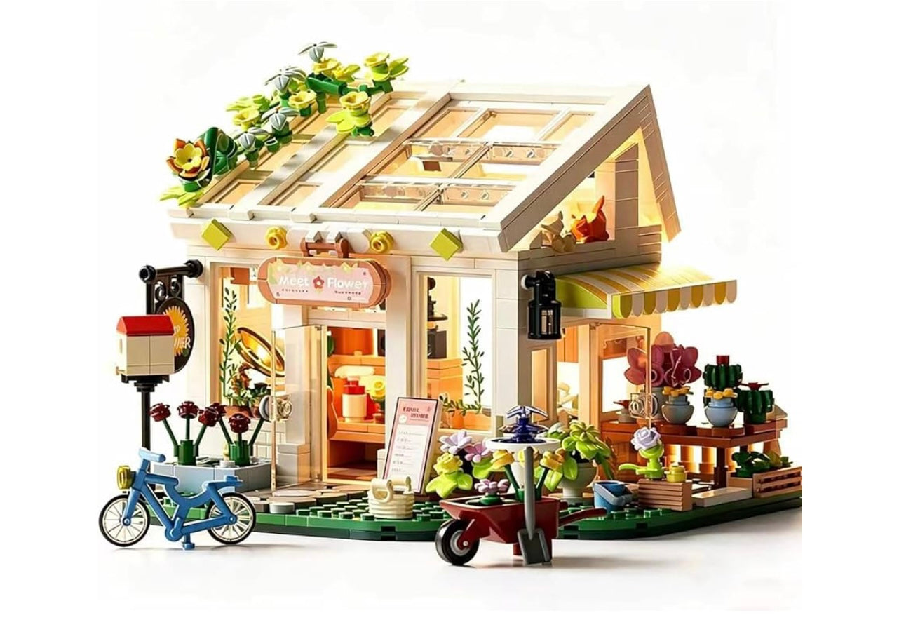 Chodia Flower House Building Block set.