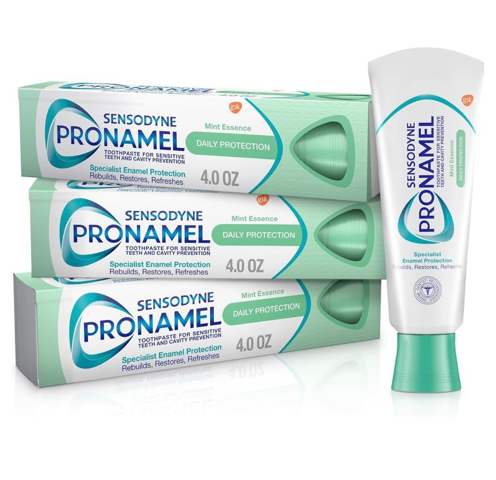 Sensodyne Pronamel Daily Protection Toothpaste.
