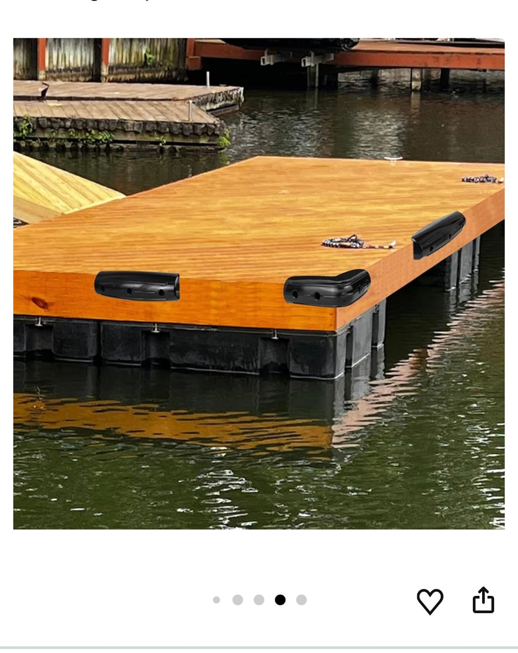 Boat dock bumper 4 pack