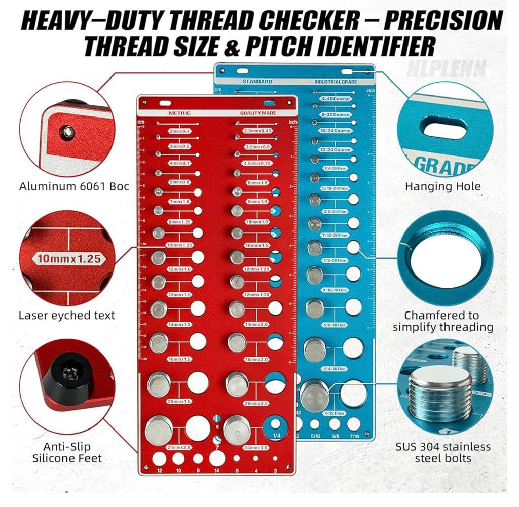 70 Nut and Bolt Thread Checker.