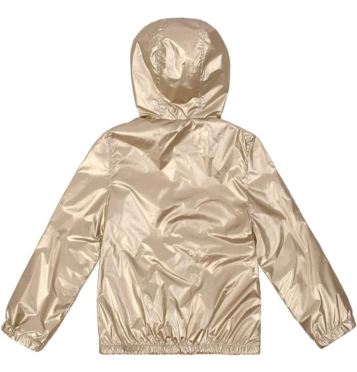Girls Waterproof Rain Jacket Windbreaker Lightweight Coat Kids Raincoat Outerwear