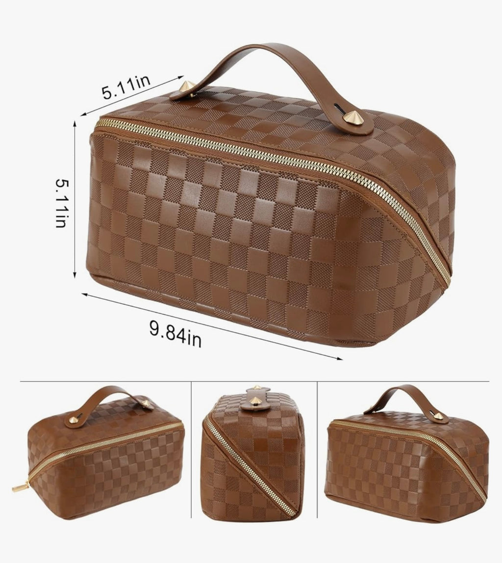 ALEXTINE Large Capacity Travel Cosmetic Bag.