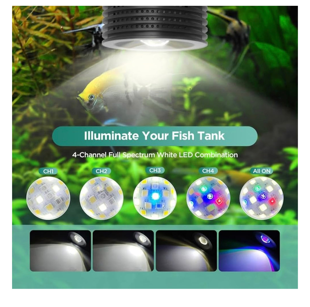 Lomnie Asta 20 Nano LED Aquarium Light.