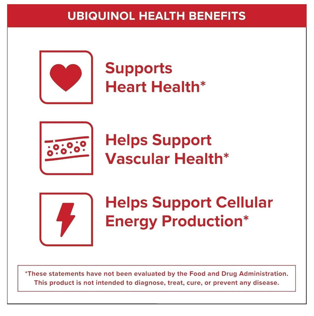 Qunol Mega Ubiquinol CoQ10 100mg, Superior Absorption, 100 Softgels. Exp 11/30/2028.