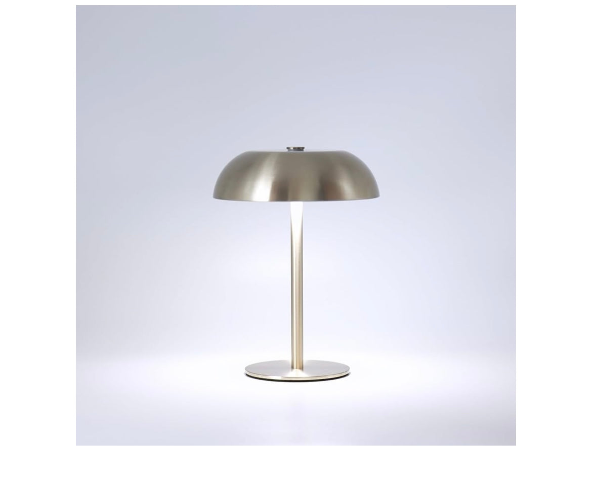 Portable led mushroom table lamp