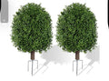 Inspring Artificial Boxwood Topiary Trees.