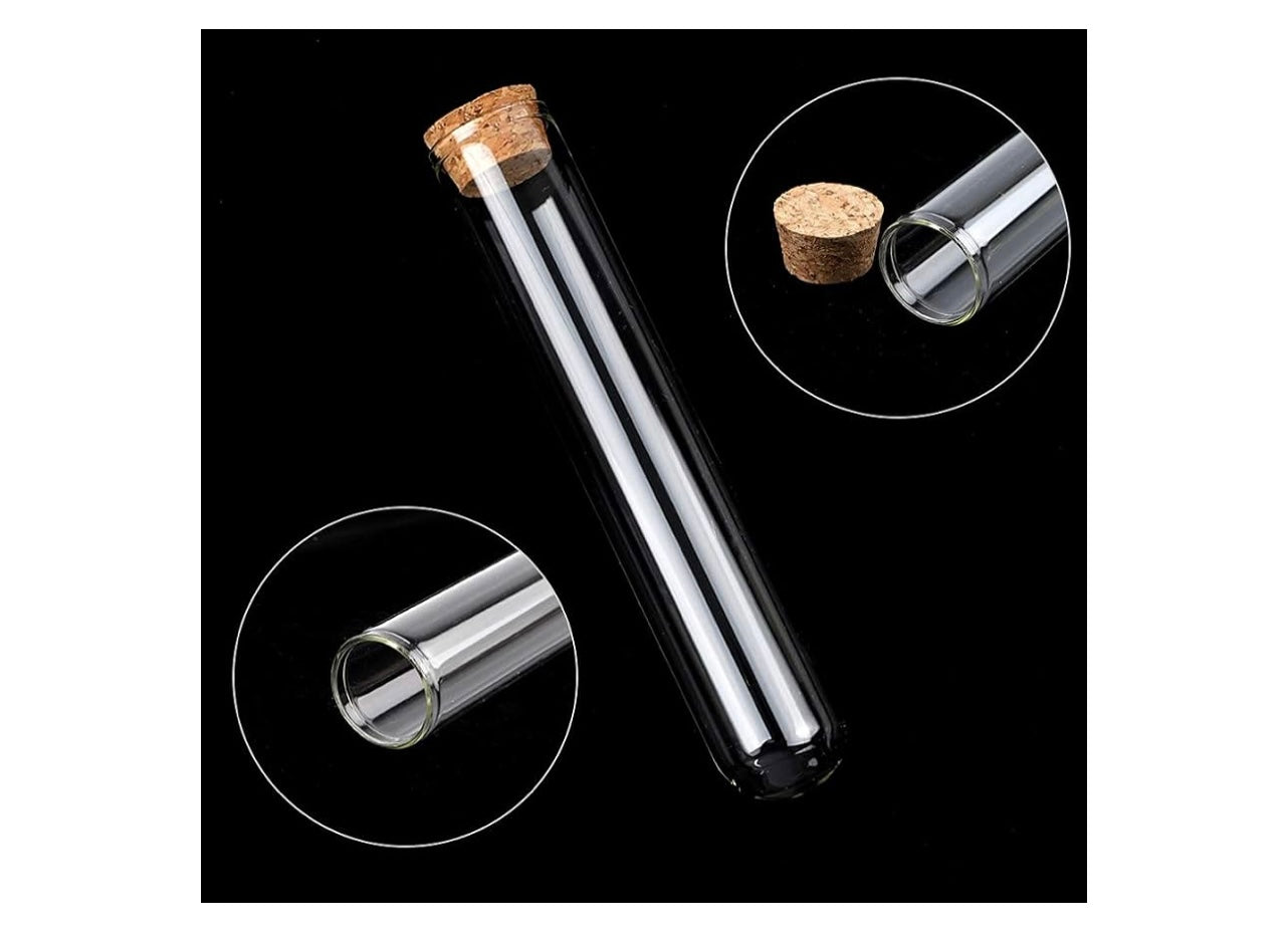 25piece 50ml Glass Test Tubes.
