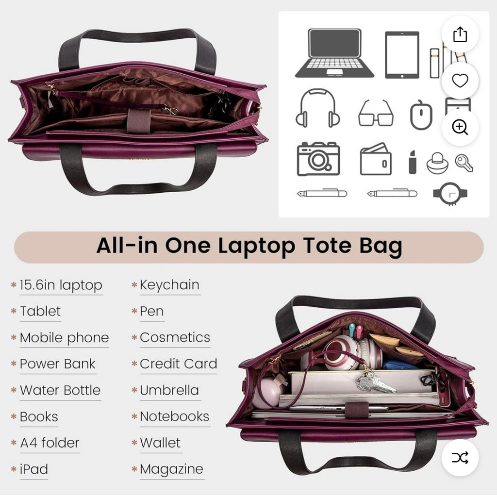 LOVEVOOK Laptop Bag.