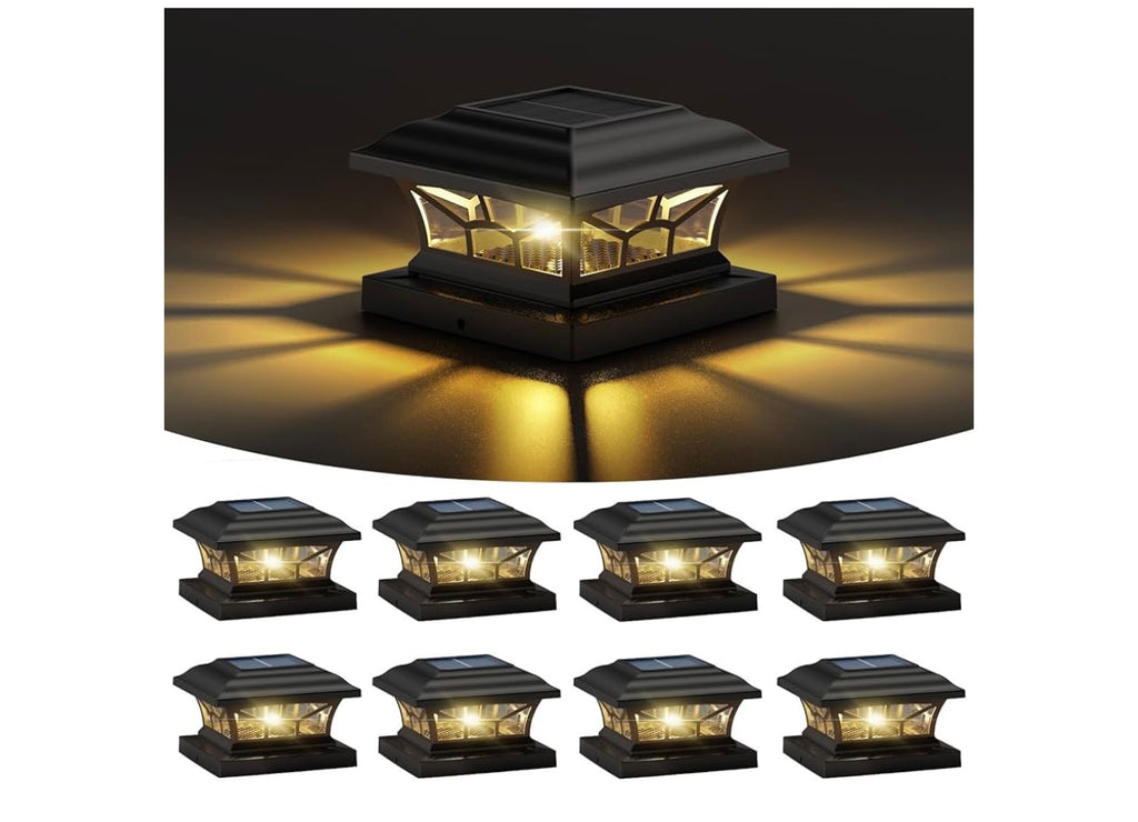 Damayca Solar Post Caps.