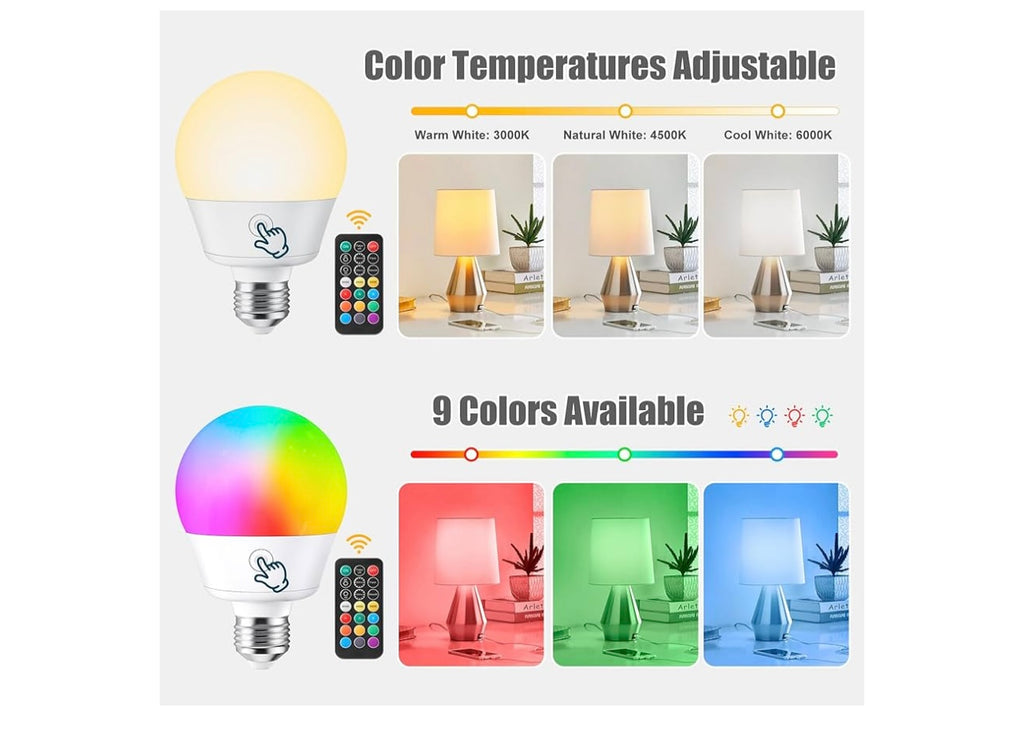 Brightown Rechargeable LED Light Bulb.