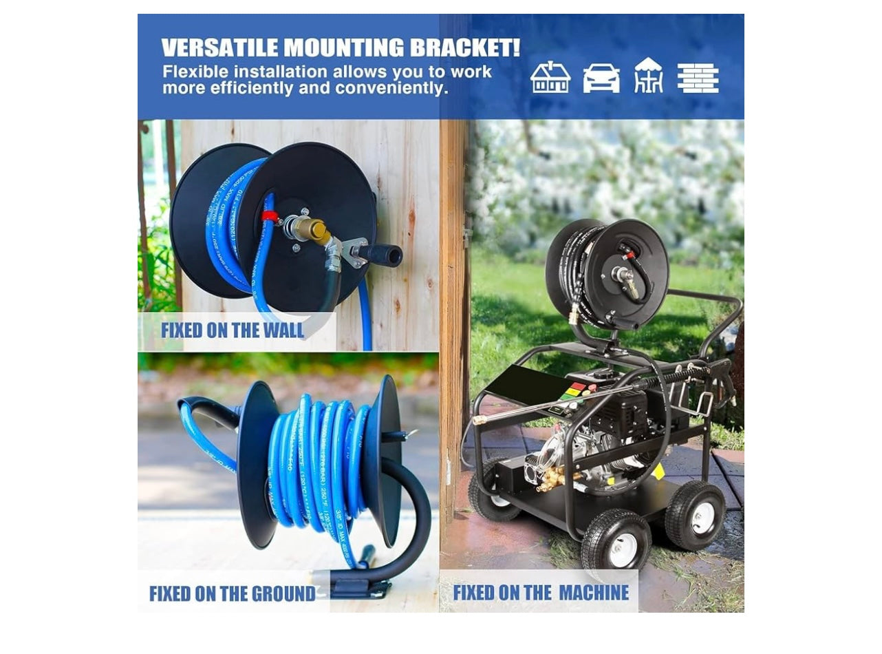 MEKOH Pressure Washer Hose Reel.