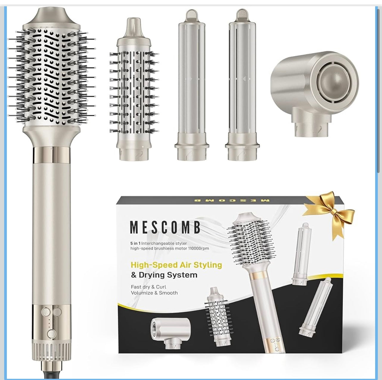 MesComb 5in1 High speed air styling and drying system.