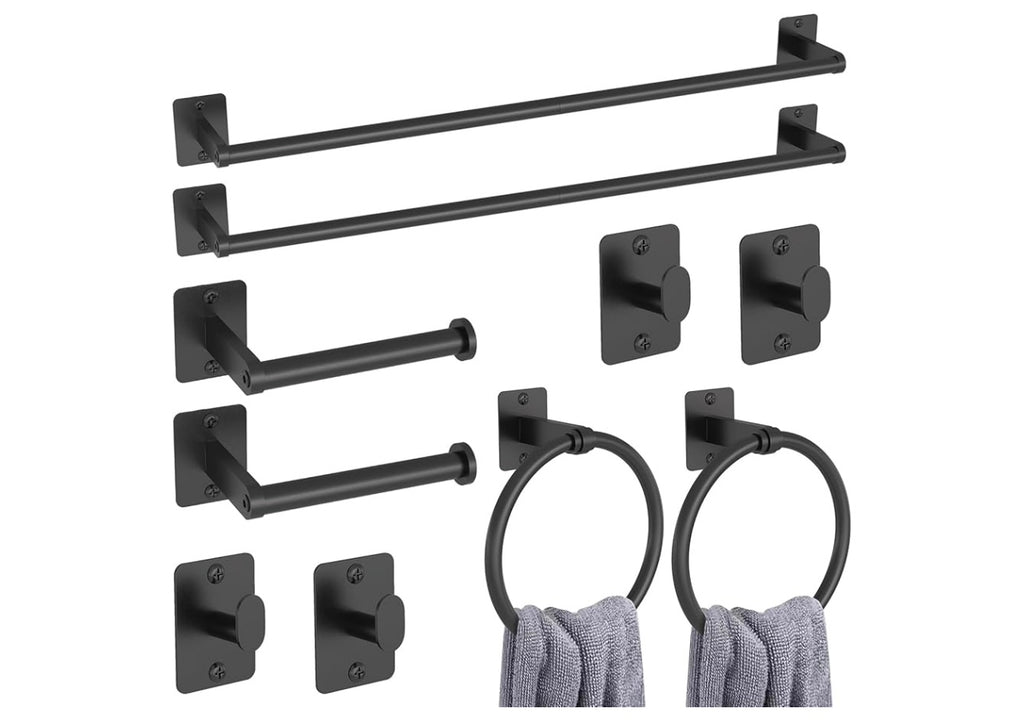 KLJKPA 10 piece Bathroom Accessories set