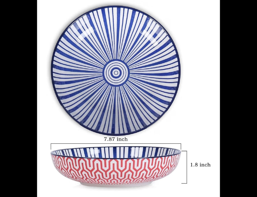 Selamica Porcelain Pasta Bowls