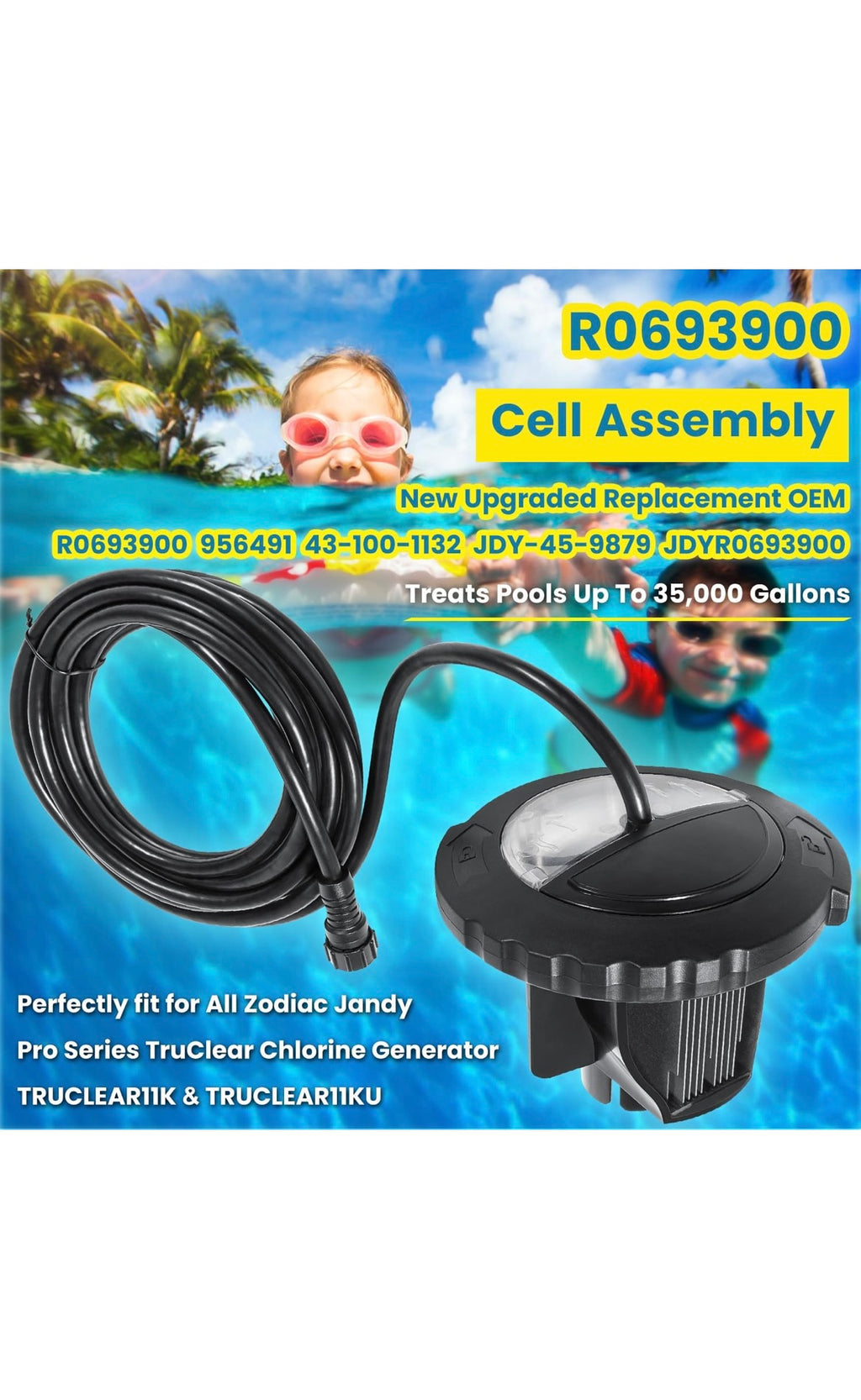 Truclear salt cell assembly