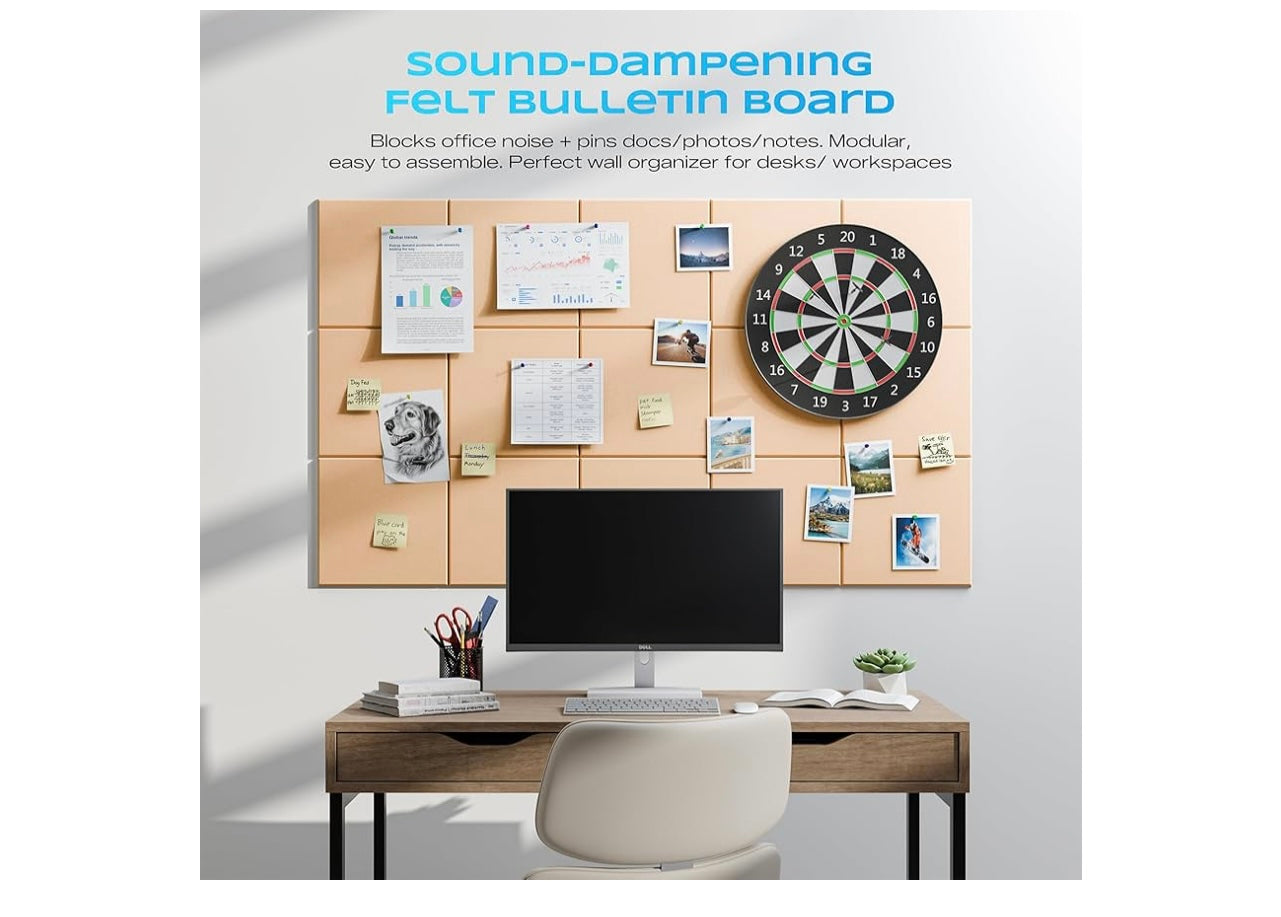 Self-Adhesive Acoustic Panels.