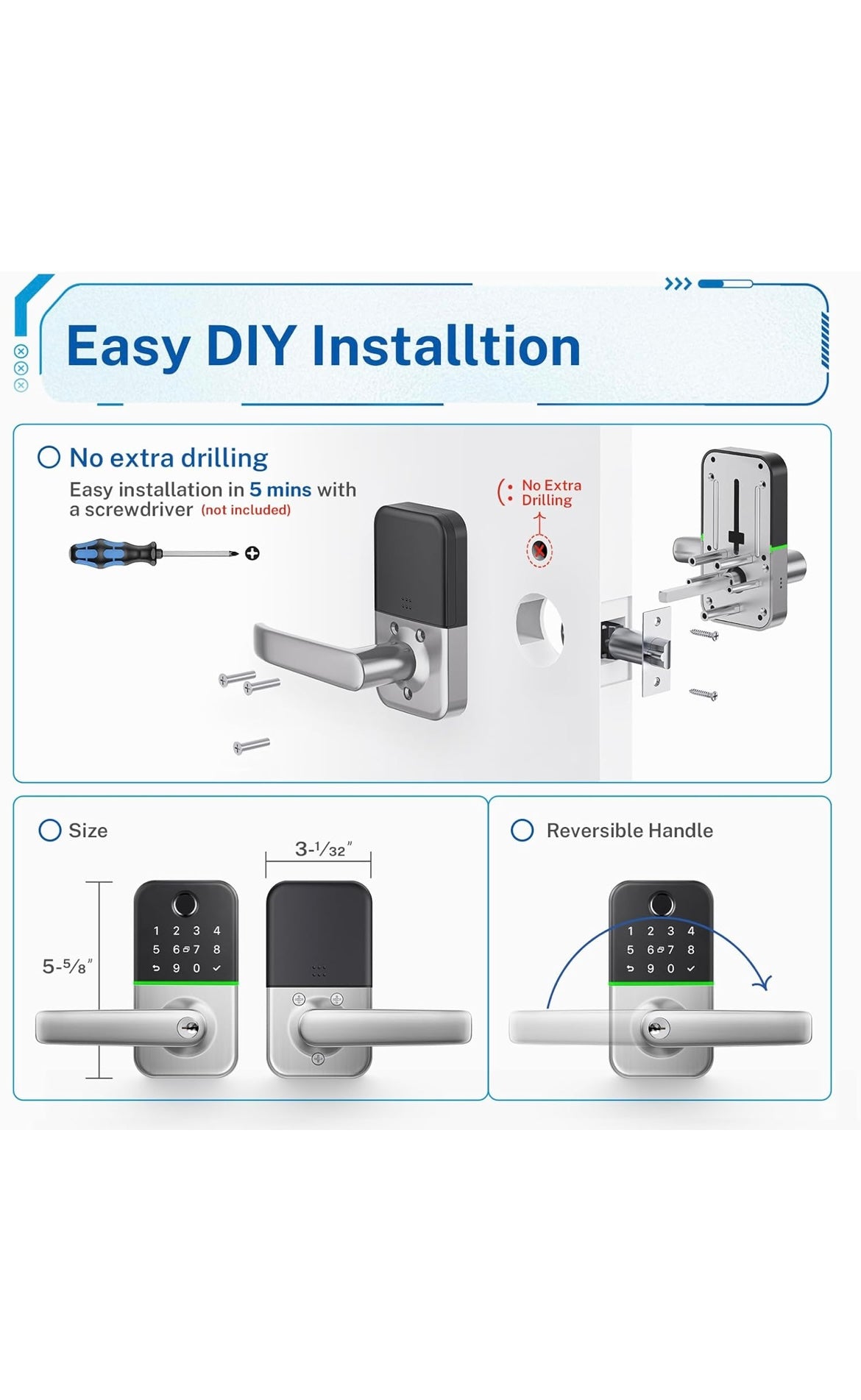Kucacci smart door lock