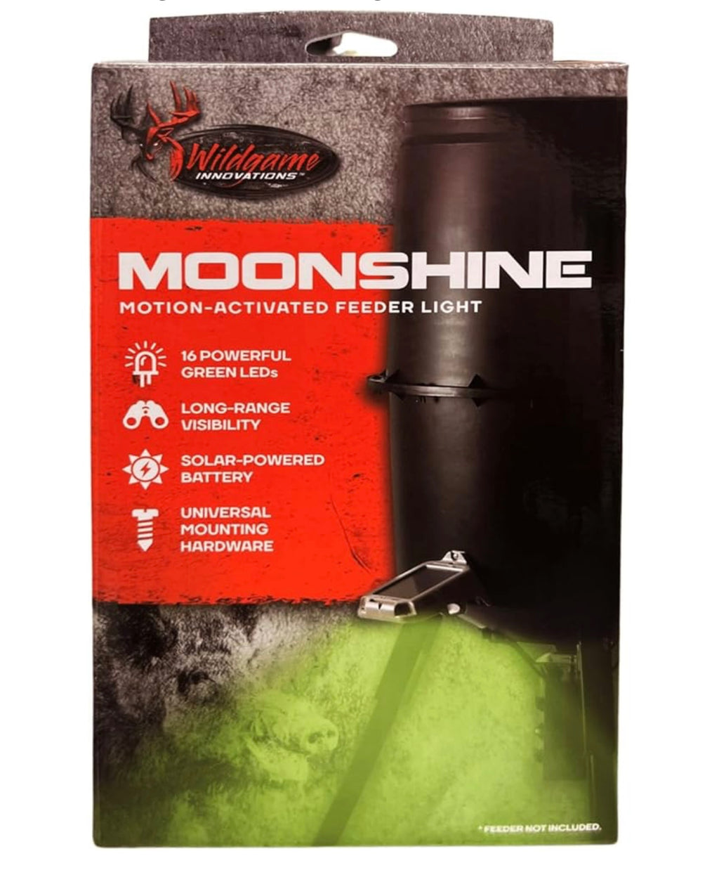 Wildgame Innovations Motion-Activated Feeder Light.