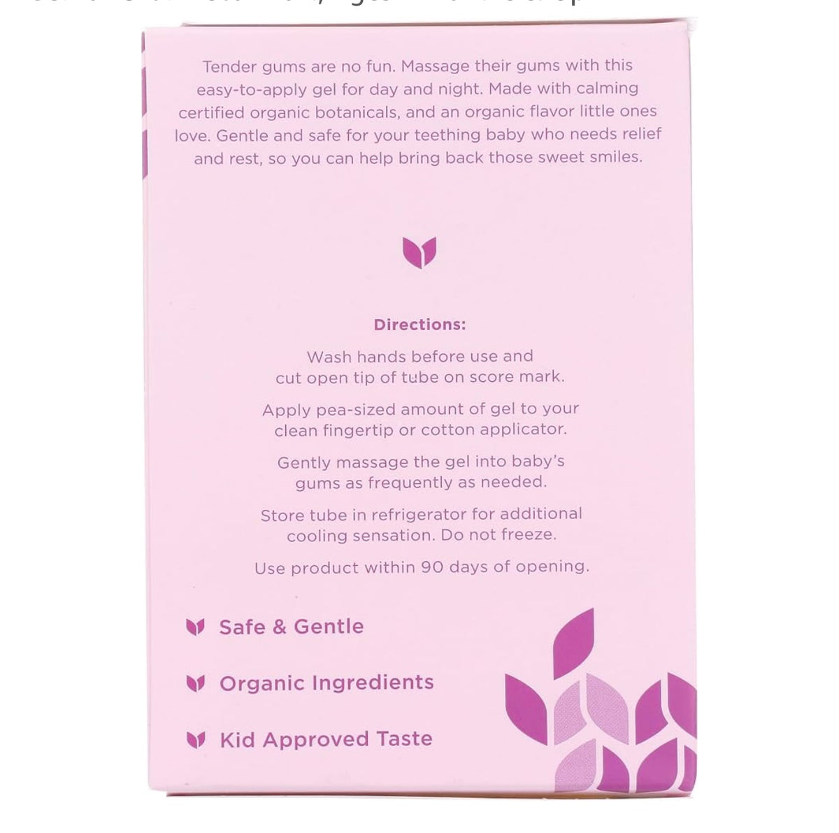Bundle of Hyland's Baby - Organic Day/Night Soothing Gel Combo Pack + Organic Soothing Drops Combo Pack, Cooling Gel for Oral Discomfort, Ages 2 Months & Up. Exp April 2028.