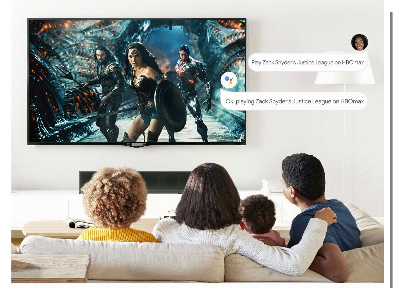 Dynalink Android TV. Hey Google.