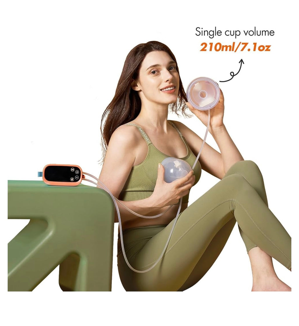 Wearable breast pump