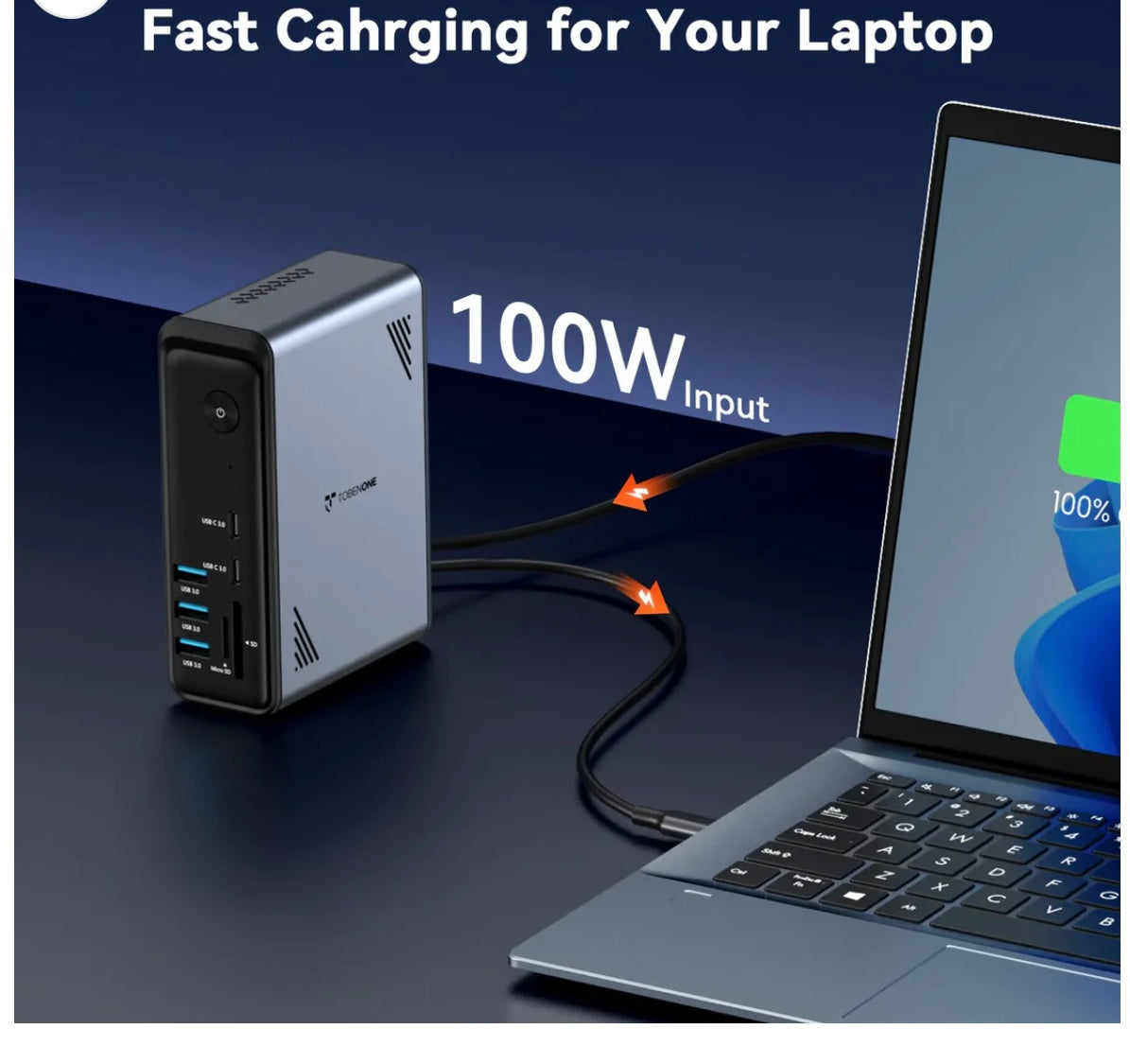 TOBENONE USB C Docking Station.