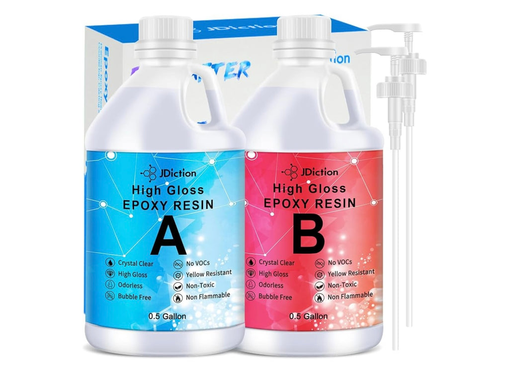 Jdiction Epoxy Resin Clear High Gloss Epoxy Resin.