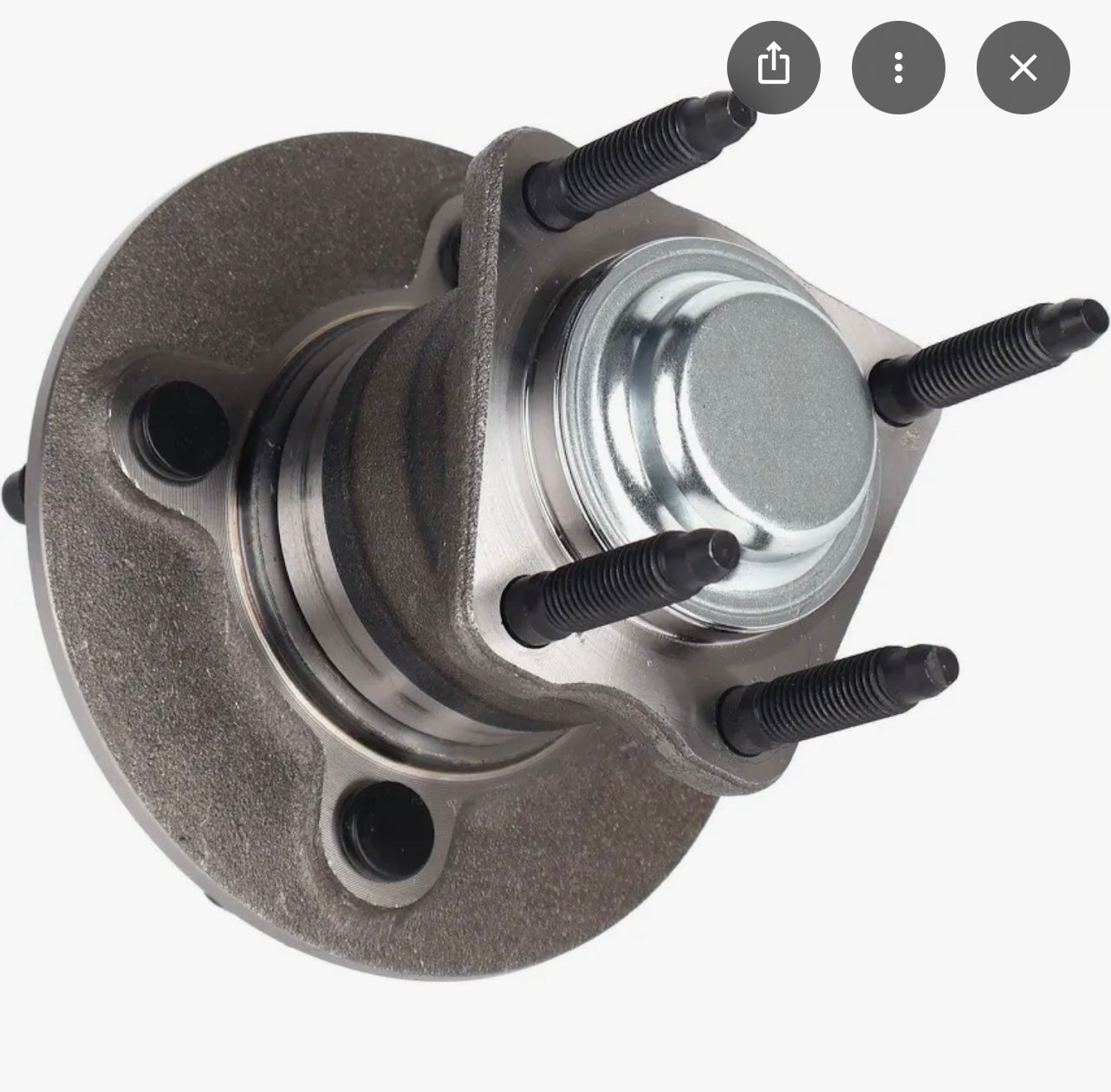 Auto round rear wheel hub bearing.