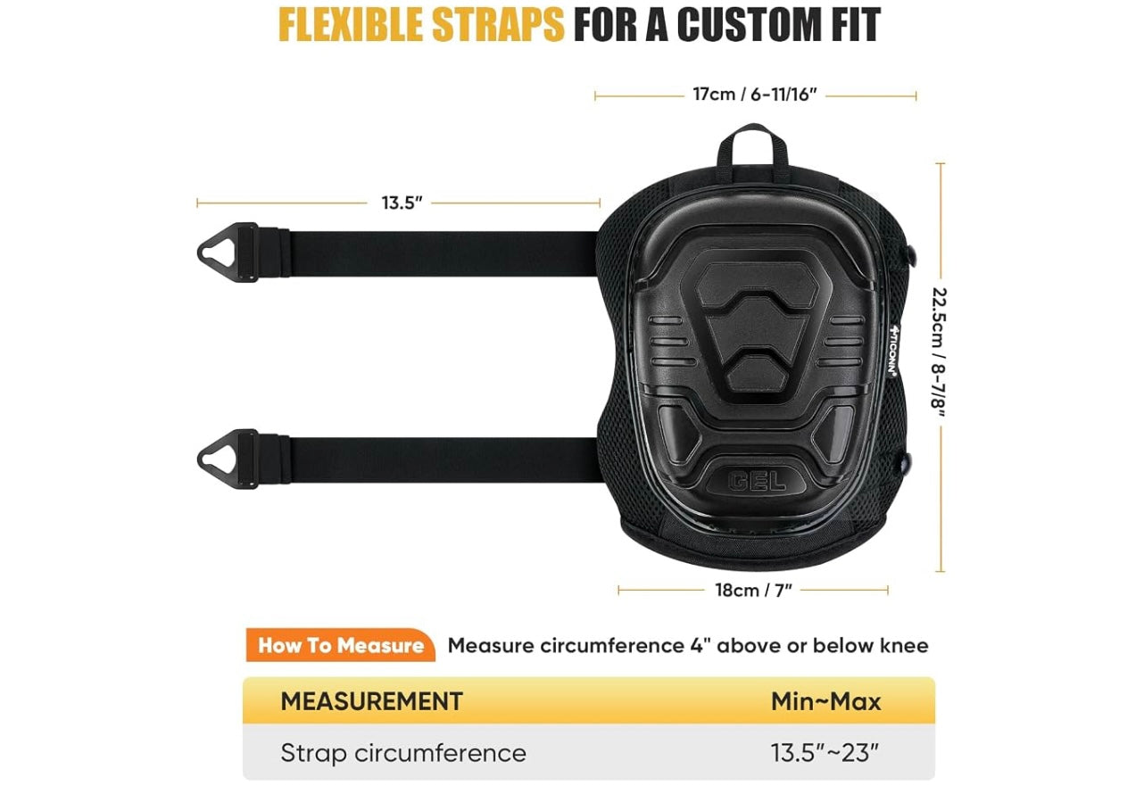 Ticonn Gel Knee Pads.