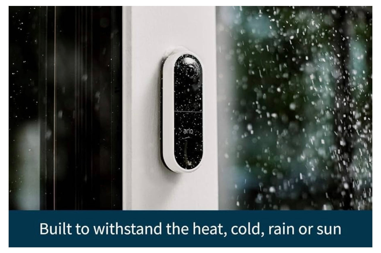 Arlo Essential Wired Video Doorbell.