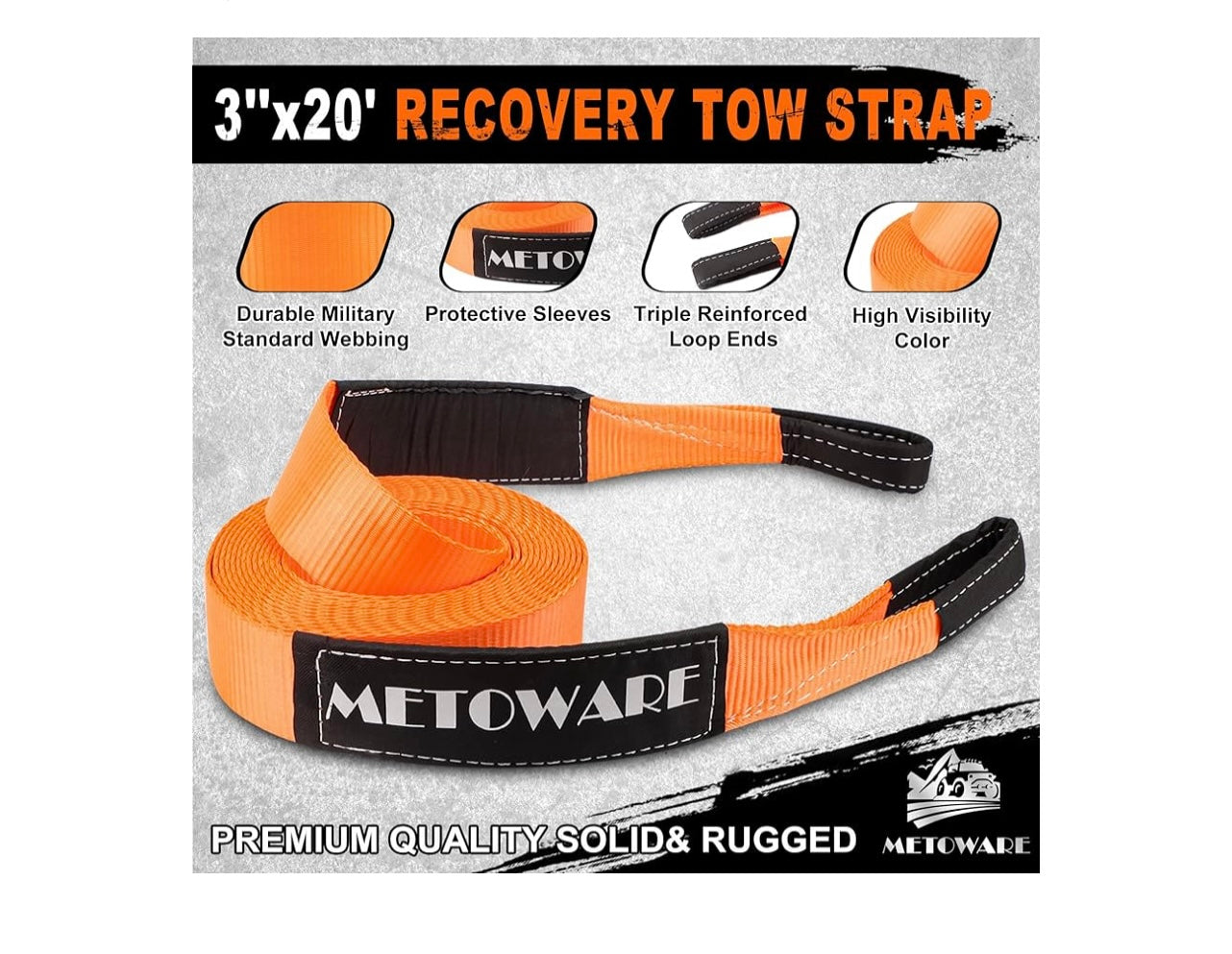 Metoware Recovery Strap Kit.