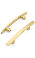 10 pack brushed gold kitchen cabinet handles