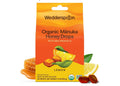 Wedderspoon Organic Manuka Honey Drops, Lemon & Bee Propolis, 20 Count. Best Before July 2027.