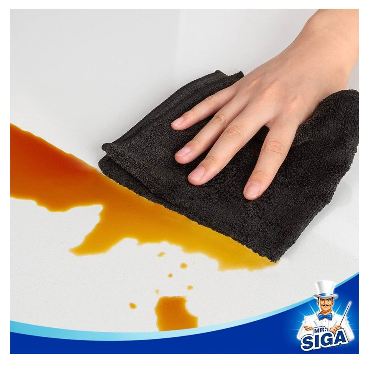 Mr. Saga Multi Surface Microfiber Cleaning Clothes.