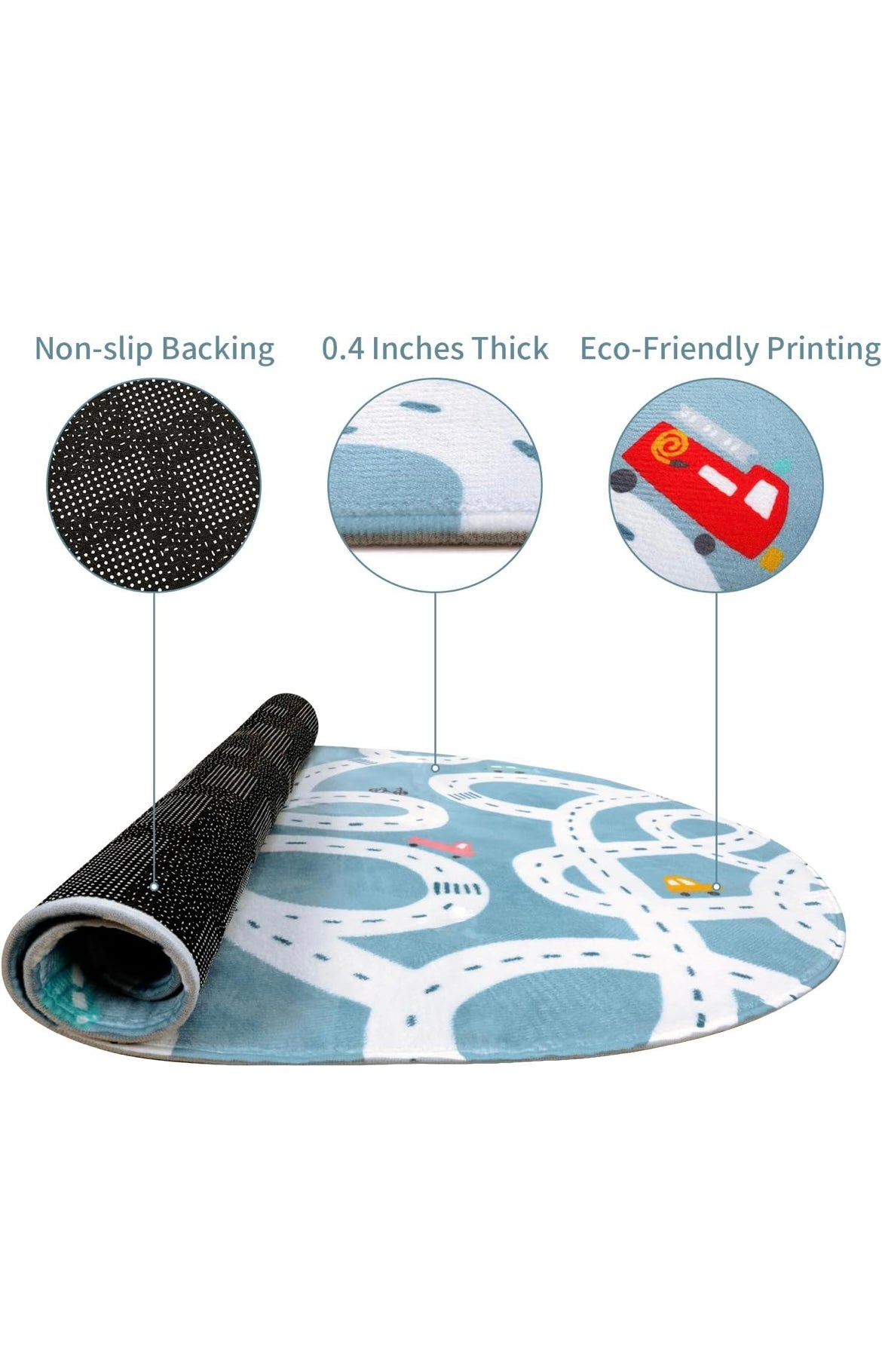 Large kids playroom rug