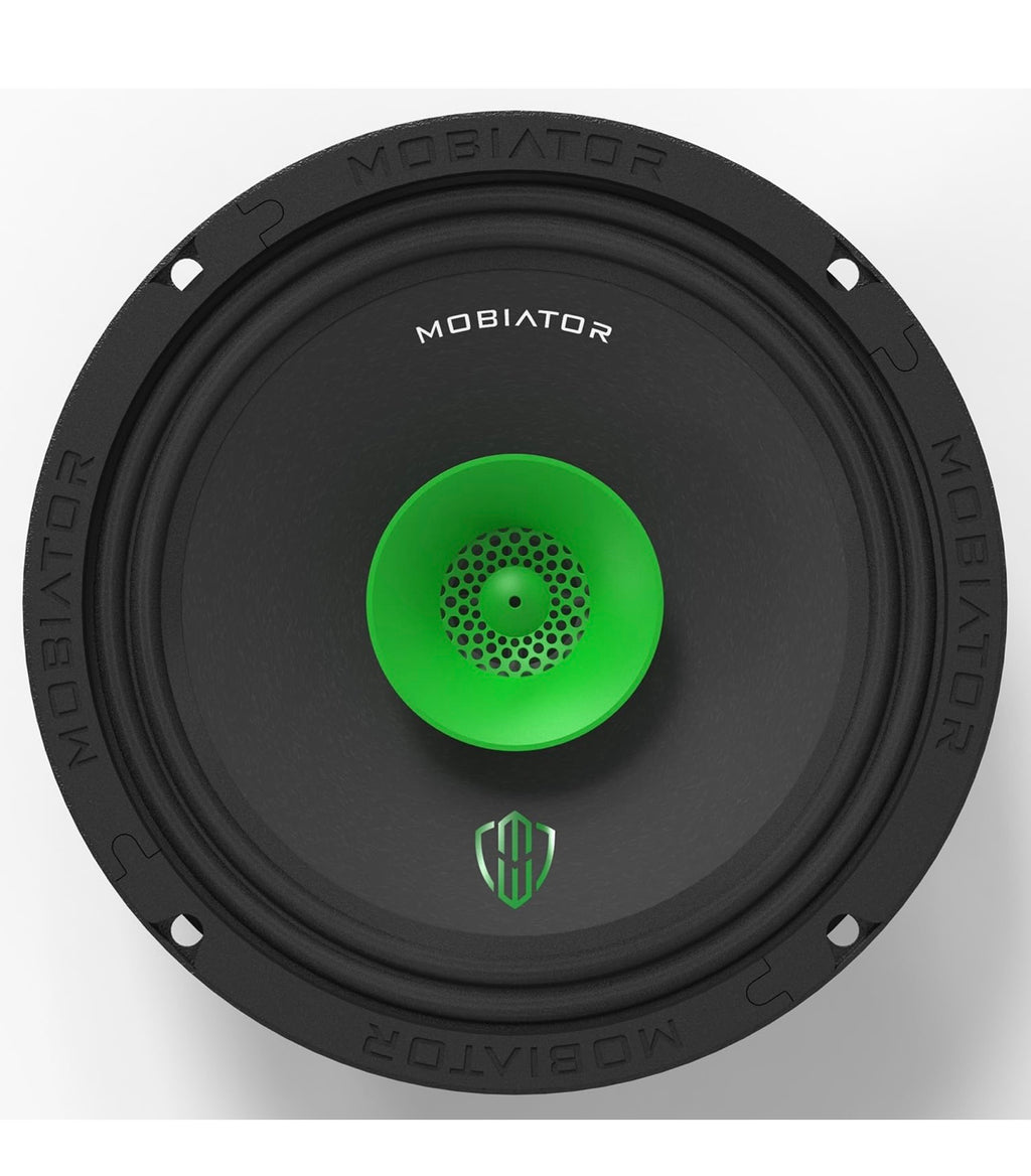 Mobiator 2way Pro Audio Midrange Coaxial Speakers.