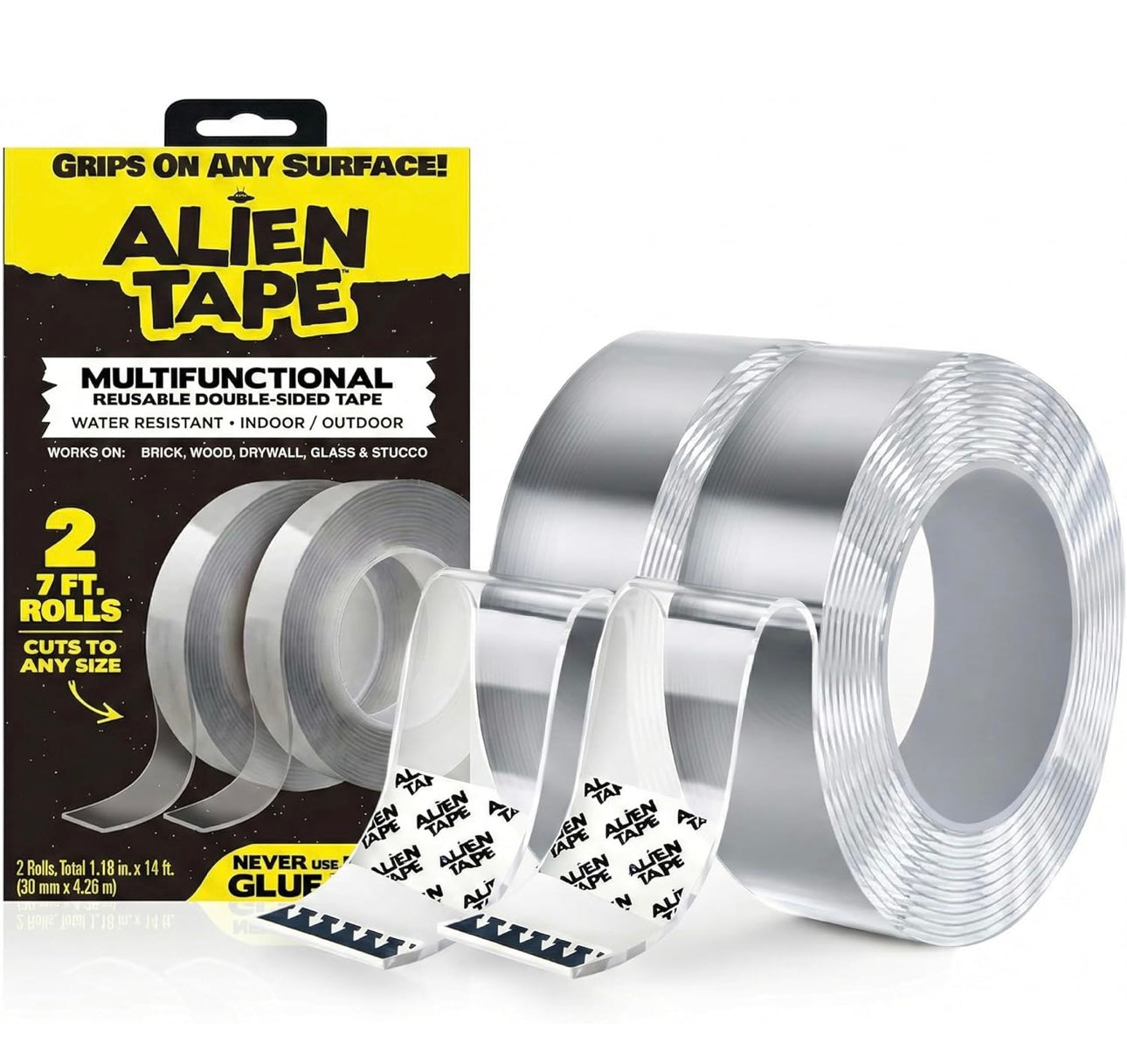 Alien Tape (2) 7 Ft Rolls