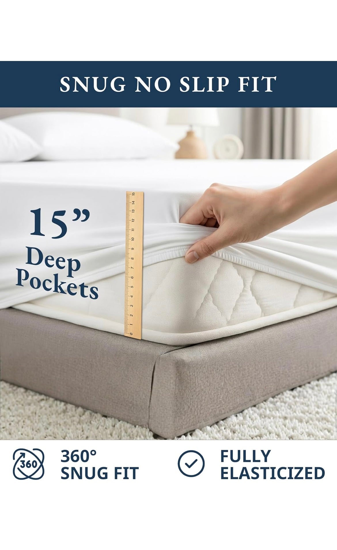 King size sheet set 4 pcs