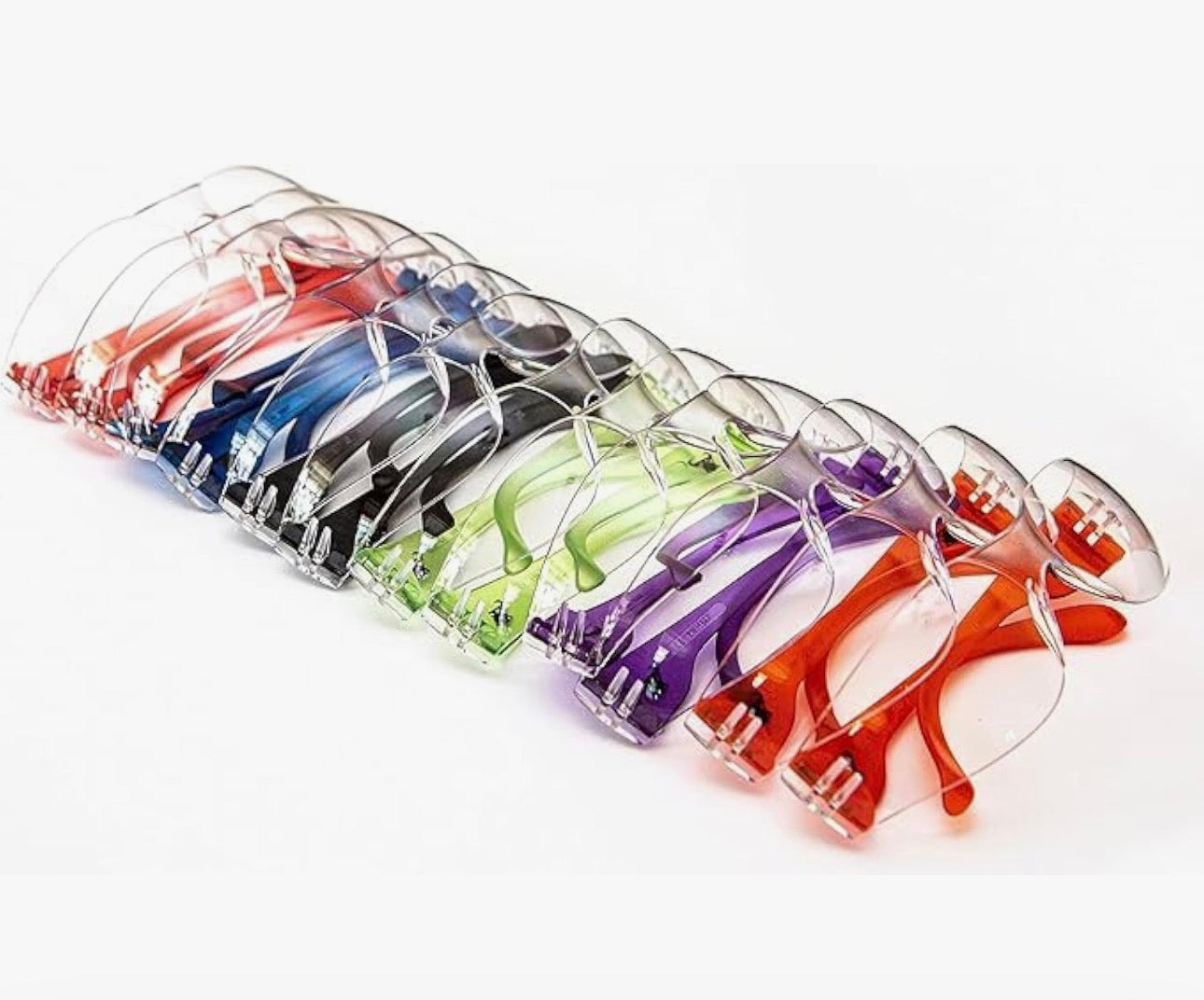 G & F Products Safety Glasses, ANSI Z87.1 & EN166 Certified Protective Eyewear, Scratch & Impact Resistant Clear Lens