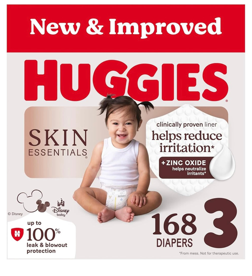 Huggies size 3 diapers 168 count 3 packs of 56 count