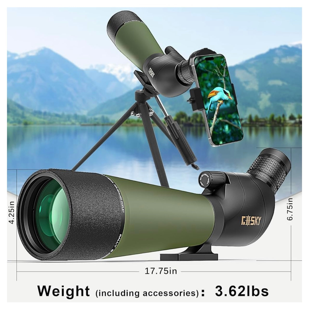Gosky Spotting Scope.