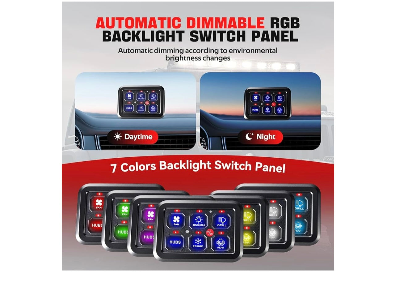 6 Switch Panel System Universal.